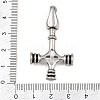304 Stainless Steel Pendants STAS-C164-01B-AS-3