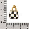 304 Stainless Steel Enamel Pendants X-STAS-B097-11G-3