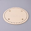 PU Leather Flat Round Bag Bottom FIND-WH0056-05I-2