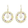Seed Bead Dangle Earrings EJEW-MZ00744-02-3