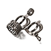 Brass European Dangle Charms KK-M313-13B-02-2
