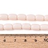 Opaque Glass Beads Strands GLAA-T028-14P-A02-4