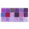 DIY 18 Style Resin & Acrylic Beads Jewelry Making Finding Kit DIY-NB0012-04F-1
