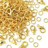 50Pcs Zinc Alloy Lobster Claw Clasps FIND-YW0003-95-2