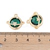 Golden Plated Brass Pendants KK-L218-001G-05-3