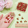 50Pcs Handmade Lampwork Pendants LAMP-ME0001-25-3