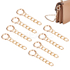 8Pcs Aluminum Curb Chains Bag Extension Chain Findings HJEW-UN00090-1