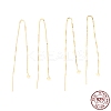 925 Sterling Silver Ear Thread STER-P047-10G-1