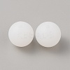 Luminous Round Food Grade Silicone Beads SIL-TAC0007-03A-1
