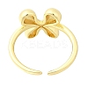 Rack Plating Brass Open Cuff Rings RJEW-S394-01G-X-3