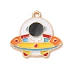Alloy with Enamel Pendants AL-CBA9CD2-01D-1