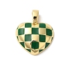 Rack Plating Brass Enamel Pendants KK-Z056-41G-02-1