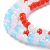 Glass Beads Strands EGLA-A034-M4mm-41-4