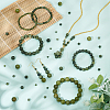 Natural Chinese Jade Beads Strands G-OC0001-32-4