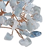 Natural Aquamarine Chips Tree Decorations DJEW-M012-02B-3