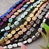 Electroplated Buddha Non-magnetic Synthetic Hematite Bead Strands G-E295-12-1