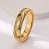 304 Stainless Steel Spring Bangles for Women Men WG54B23-07-1