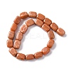 Natural Red Aventurine Beads Strands G-H331-B02-3
