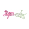 Spray Painted Textured Opaque Acrylic Beads OACR-N160-19-2