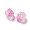 Baking Paint Transparent Glass Beads GLAA-C035-01I-2