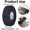 Rectangle Velvet Fiber Mat AJEW-WH20070-029-2