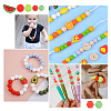 7 Style Food Grade Eco-Friendly Silicone Beads SIL-CA0001-29-7