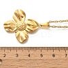 Summer Beach 304 Stainless Steel Pendant Rope Chain Necklaces for Women LS-STAS-Z108-01G-06-5