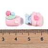Opaque Resin Decoden Cabochons CRES-M036-08-3