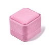 Square Velvet Ring Boxes VBOX-WH0002-01E-1
