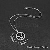 Non-Tarnish 304 Stainless Steel Pendant Necklaces for Women DY6370-1-4
