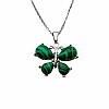 Crystal Butterfly Necklace Pendant Fashion Ornament Minimalist Pendant AM7436-6-1