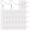 100Pcs 304 Stainless Steel Earring Hooks STAS-SC0010-42P-1