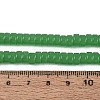 Imitation Jade Glass Beads Strands GLAA-N026-3x6mm-J04-4