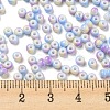 Two Tone Opaque Colours Glass Seed Beads SEED-E005-02E-3