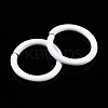 100Pcs Baking Paint Zinc Alloy Open Jump Rings FIND-WH0032-85A-03-2