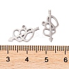 Non-Tarnish 5Pcs 201 Stainless Steel Pendants LS-STAS-M056-03P-3