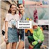 6 Sets 6 Colors Keychain Accessories Set KEYC-OC0001-08-7
