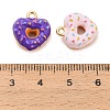 Alloy Enamel Pendants ENAM-A014-01G-3