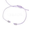 Natural Dyed White Jade Braided Bead Bracelets BJEW-JB09823-03-3