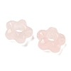 Natural Rose Quartz European Beads G-C252-02C-2