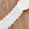 8 Yards Cotton Embroidery Flower Lace Ribbon OCOR-DR0001-04-1