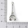 Tibetan Style Alloy Pendant TIBE-M001-06A-AS-3