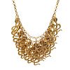 Exaggerated Alloy Multi-Layered Snake Bib Necklaces for Women FS-WGEB7D7-01-5