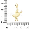 Brass Enamel Pendants LS-KK-CBA3F25-08G-01-3
