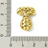 Rack Plating Brass Cubic Zirconia Pendants KK-S378-02G-T-3