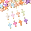 100Pcs Acrylic Pendant PALLOY-FS00039-03-3