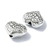 Tibetan Style Alloy Beads TIBEB-F065-08AS-10-2