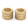 Ion Plating(IP) 304 Stainless Steel European Beads STAS-B011-10G-1