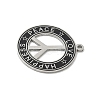 304 Stainless Steel Pendants STAS-F326-07P-2