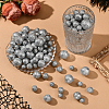 160Pcs 10 Styles Glitter Craft Foam Balls DIY-SP0005-58A-5